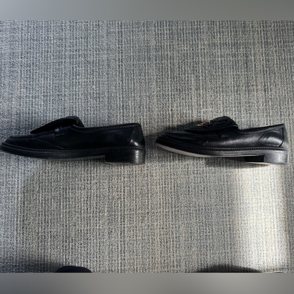 Authentic Chanel Quilted Black Loafers - Picture 5 of 11